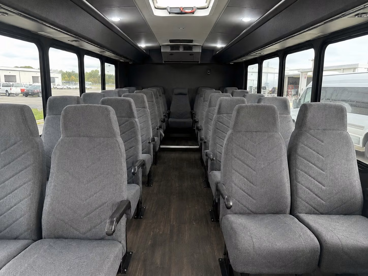 20 passenger minibus interior