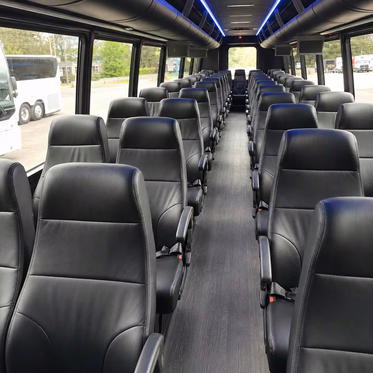 30 passenger minibus inside