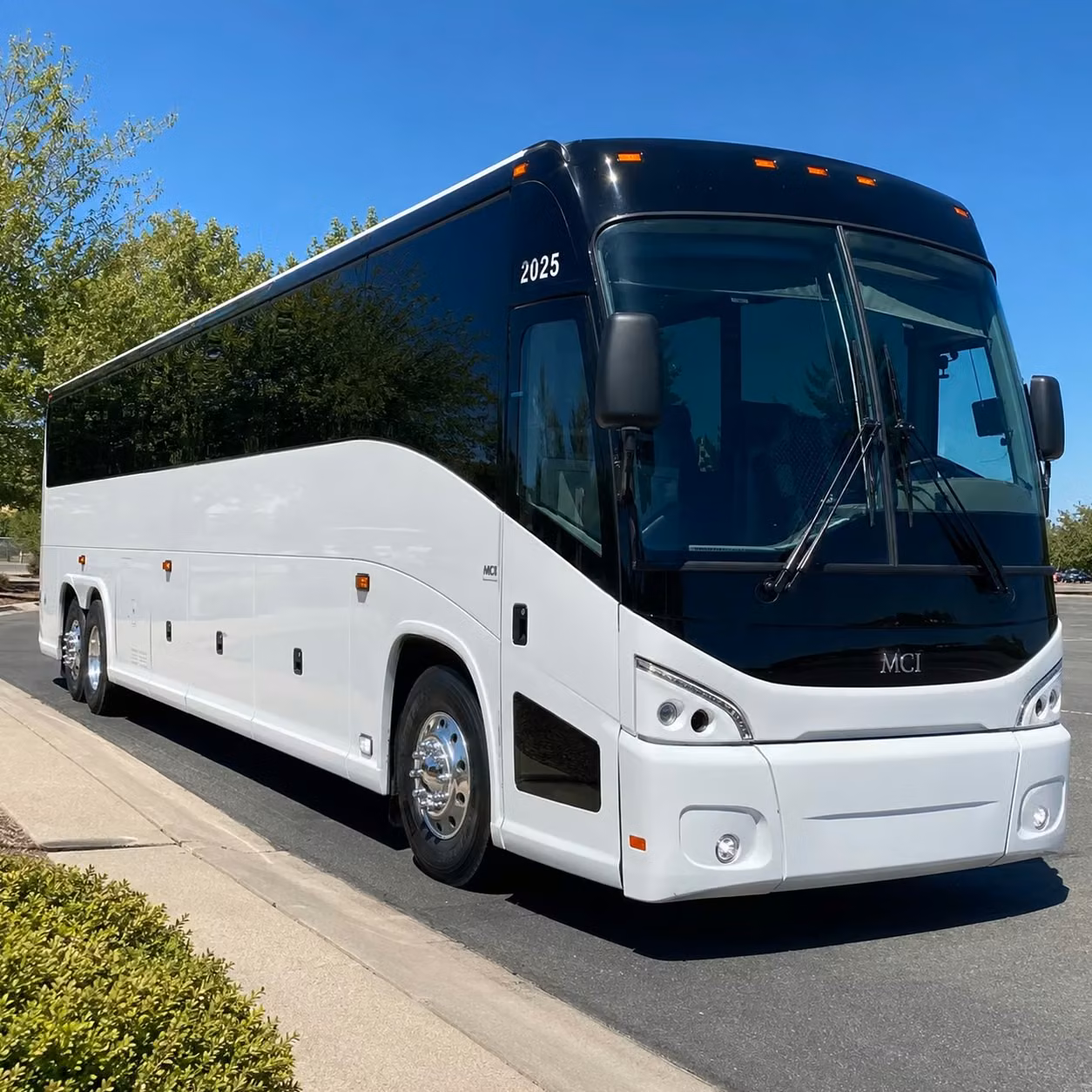 56 passenger charter bus