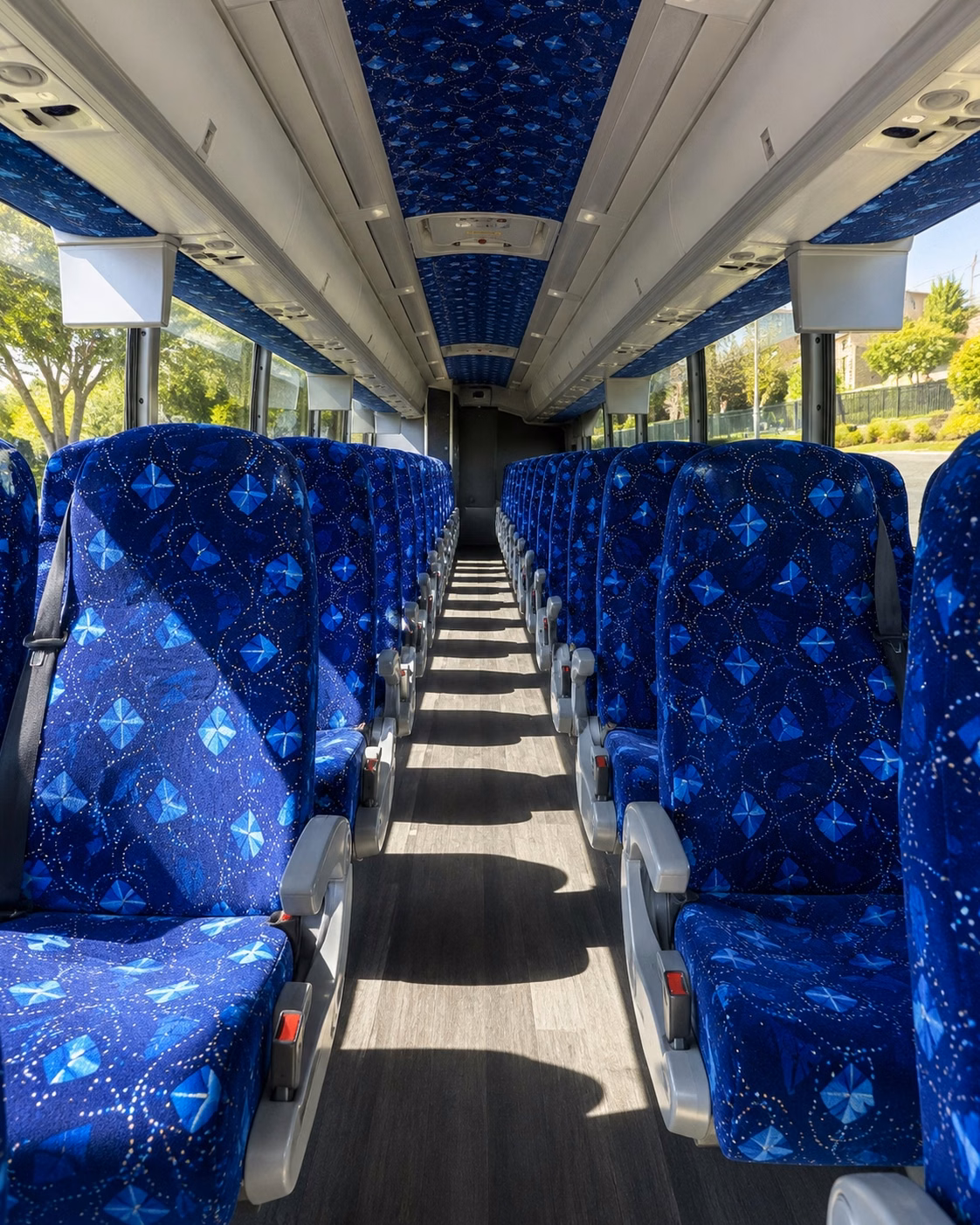 missouri city charter bus interior