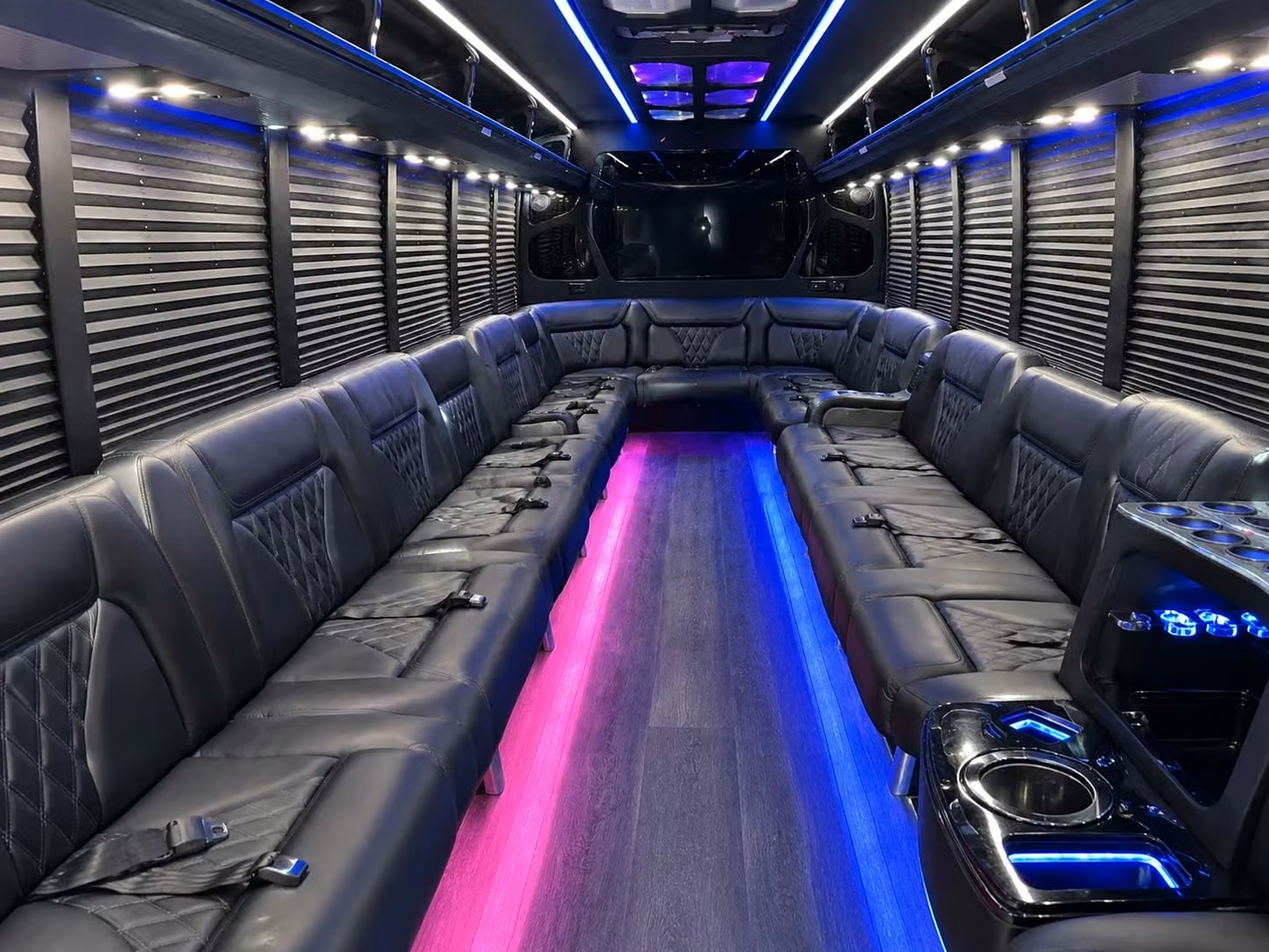 party bus rentals for houston rockets games and toyota center events